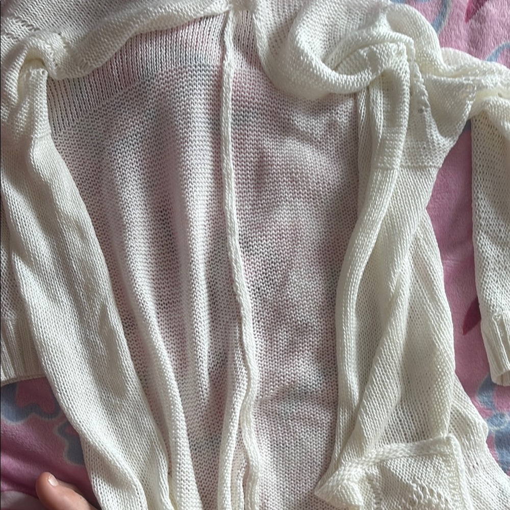 Elegant White Women's Sweater